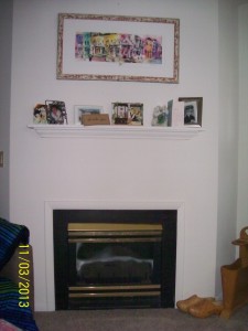 my "fireplace"